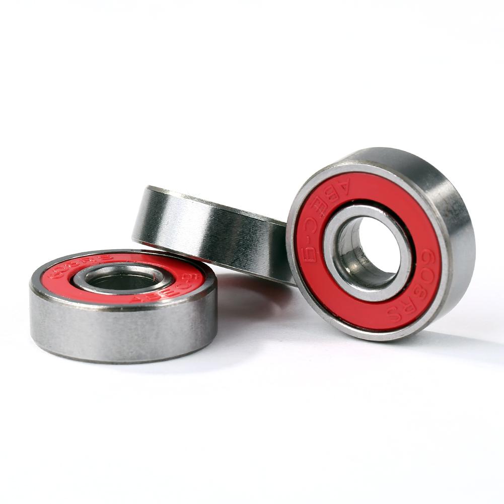 10pcs Inline Roller Skate Bearing 8x22x7mm 608rs ABEC-9 Roller Skate Wheel Bearings Deep Groove Precision Bearing for Skateboard