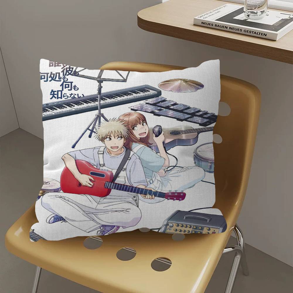 

Anime Heavenly Delusion Pillow Cushion Cover Pillowcase Living Room Sofa Home Decor Customized 30cmx30cm