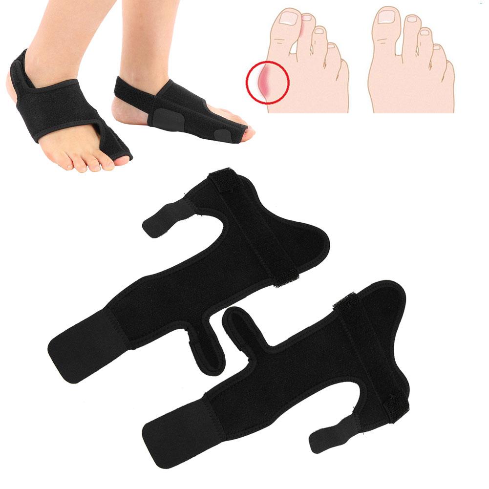2pcs Toe Separator Bunion Splint Straightener Corrector Foot Pain Relief Hallux Valgus