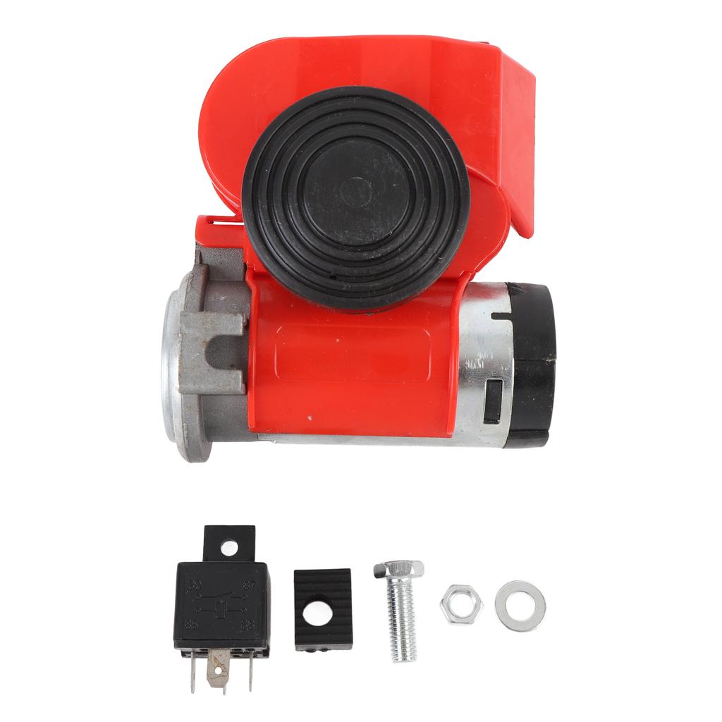 115dB Car Horn 12V Car Horn Boat Horn Car Horn 115dB Train Sound Metal ABS Rainproof DC12V Vehicle Horn for Auto Motorcycle Boat