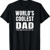 Mens World's Coolest Dad Funny Father's Day T-Shirt