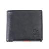 Peanuts and Genuine Leather Short Wallet Men's Women's [73094] (Black)