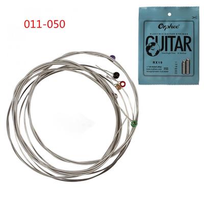 6 teile/satz Elektrische Gitarre String 011-050 Nickel Legierung Saiten Gitarre Teile Musical Instrument