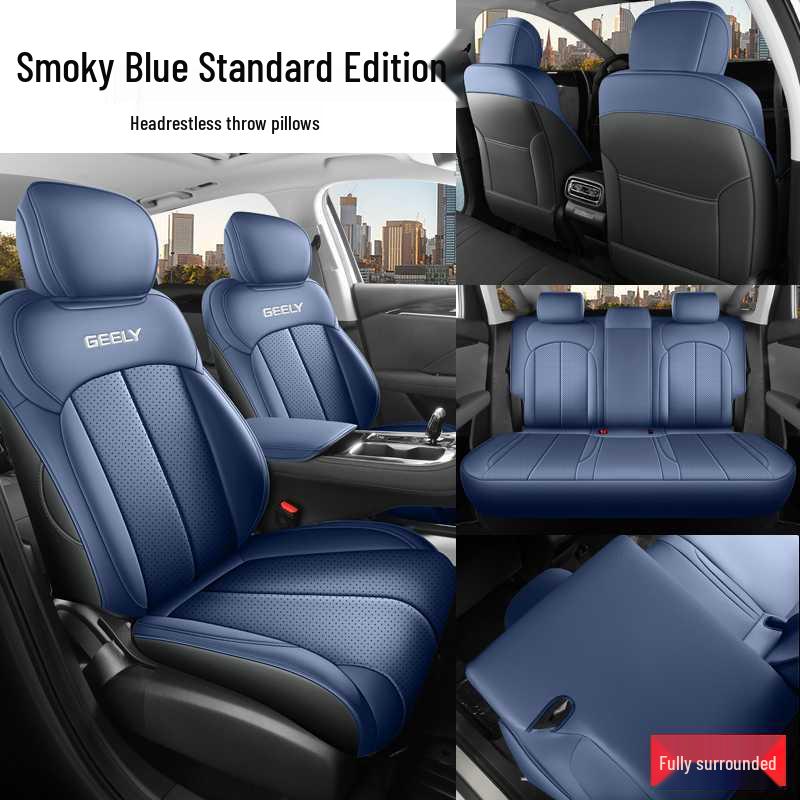 Premium Full Coverage Seat Covers for 2026 5th Gen Geely Emgrand, All-Season Car Seat Cushions