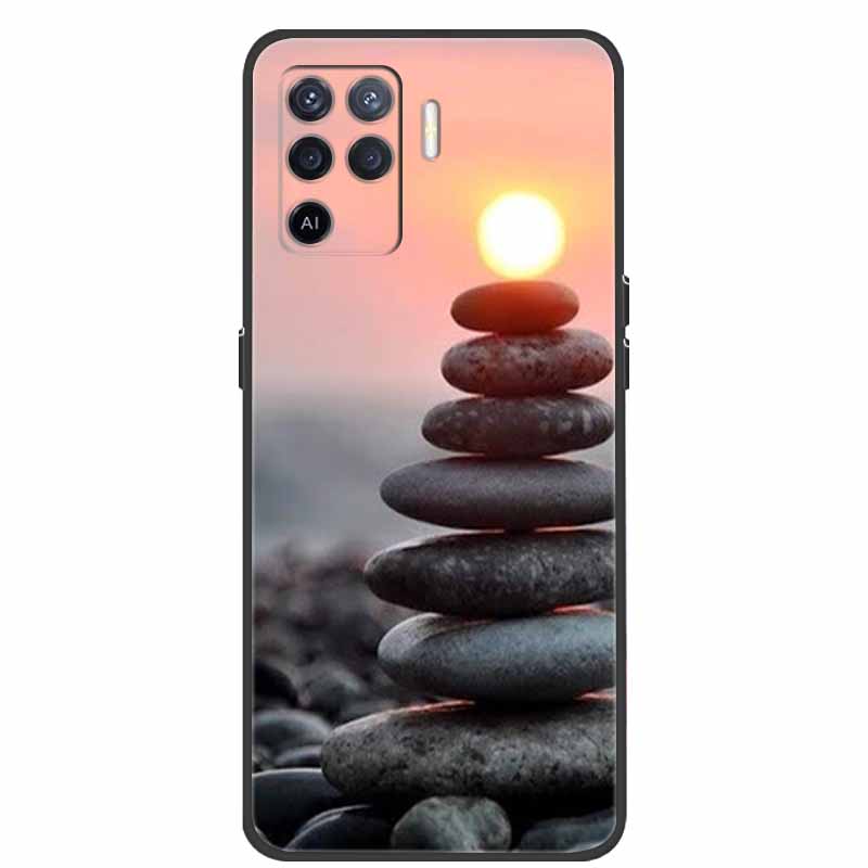 For Coque OPPO Reno5 Lite Case Shockproof Soft silicone TPU Back Cover For Oppo Reno 5Z 5 Lite Phone Case 5Lite CPH2205 Fundas