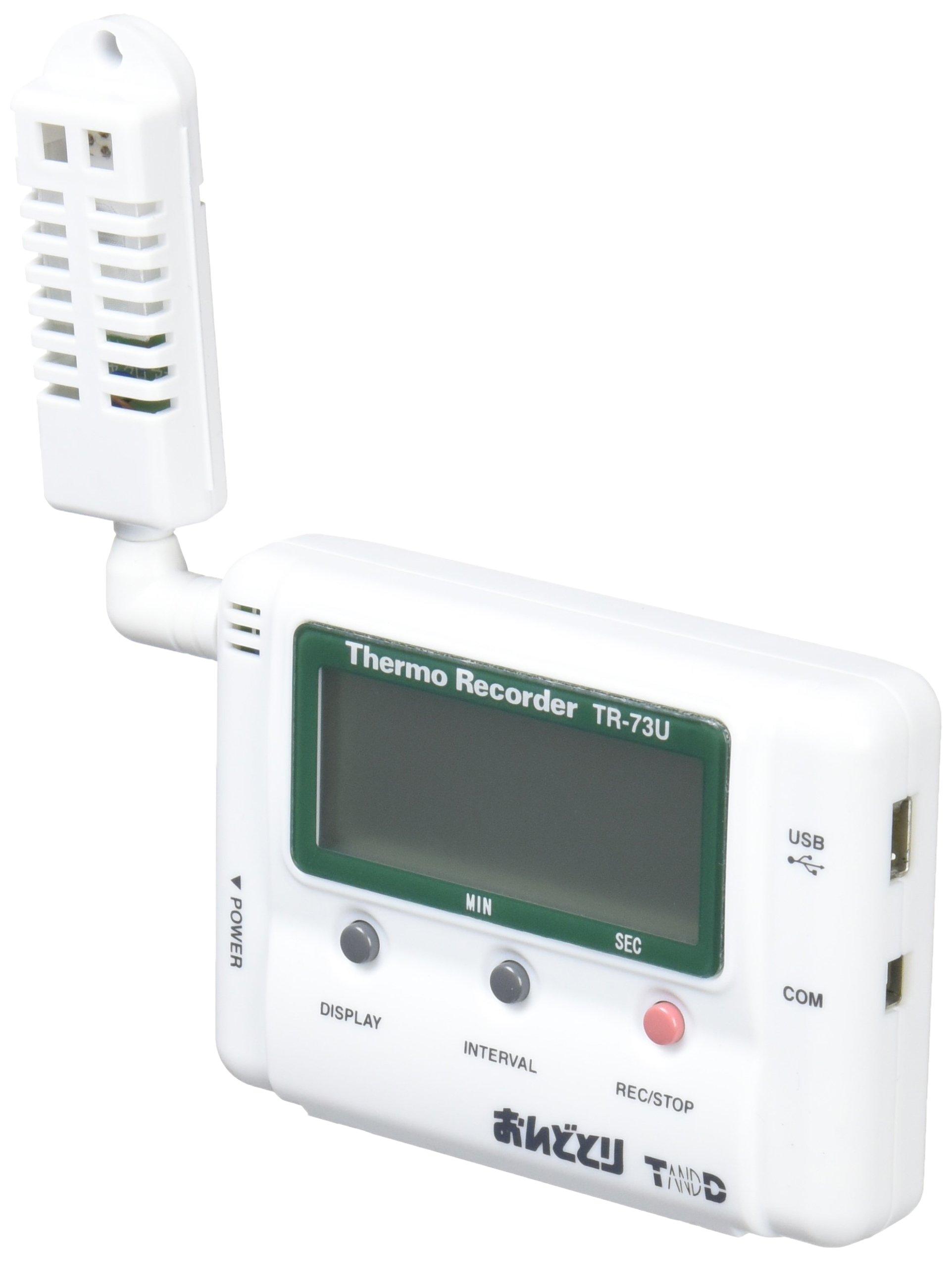 

Humidity and Atmospheric Pressure Data Logger Ondotori T&D Temperature, TR-73U