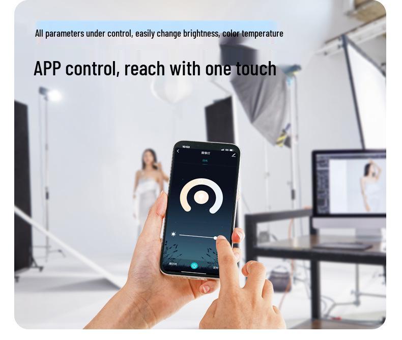 8 Shadow Add-on Gabey 300W Studio Lighting for Streaming and Photography