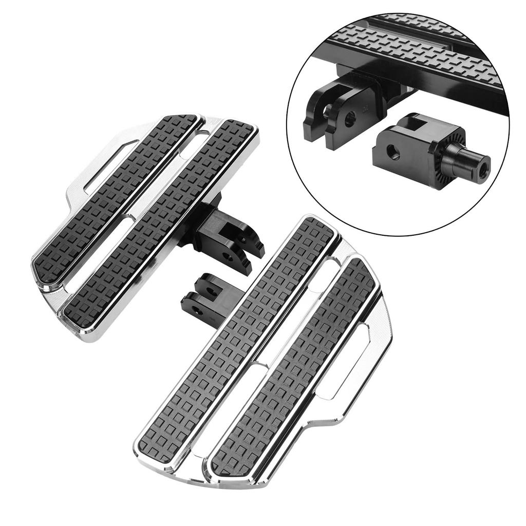 Motorcycle Front Wide Foot Pegs Footboards for Harley RH1250S, Breakout, Low Rider, Street Bob,