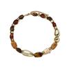 Elegant Coffee Acrylic Necklace: Chic Cross-Border Clavicle Chain for Women – Versatile, High-End Jewelry