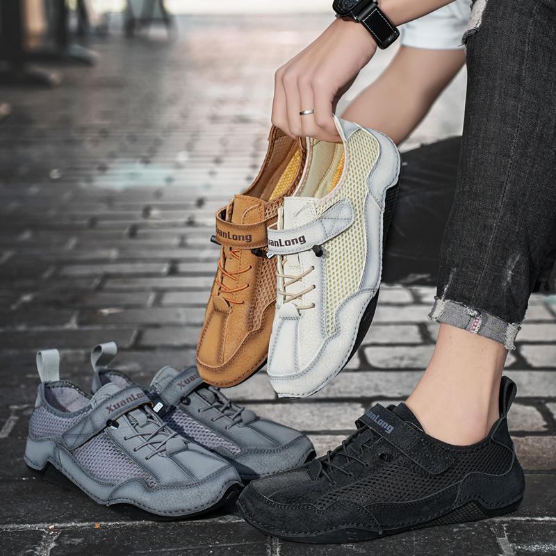 Fashion Leather Shoes Casual Business Shoes for Men Dress Tenis De Hombre Moccasins Mokasin Tenis Caballero Designer