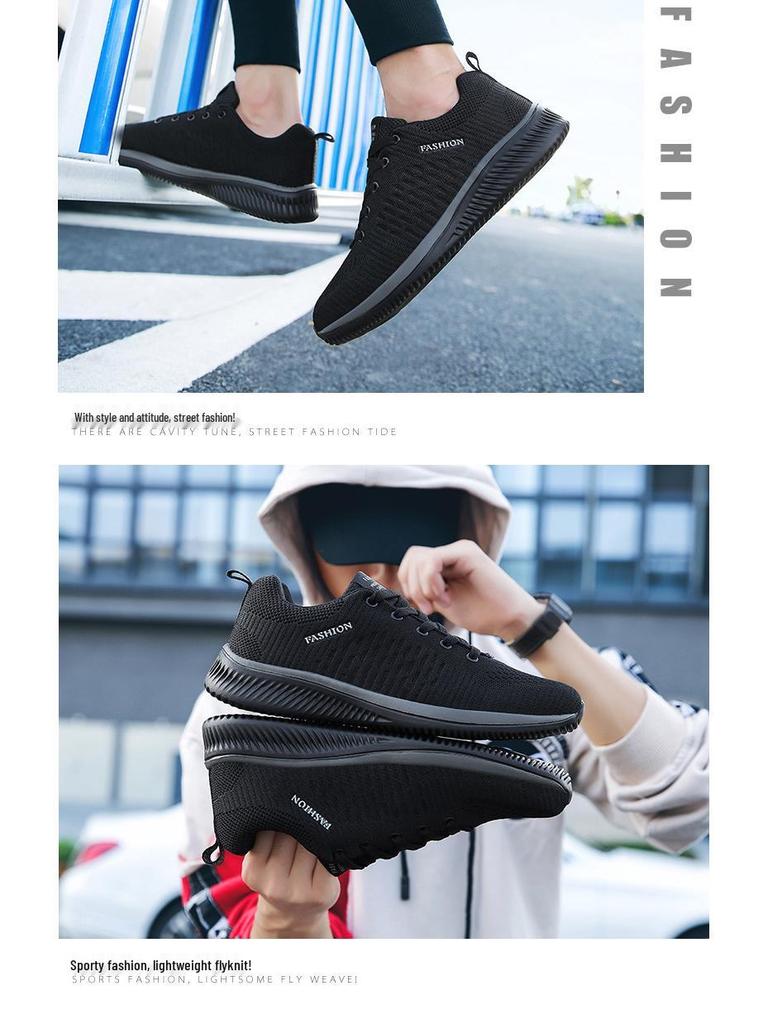 Jinjiang Trendy Lightweight Breathable Running Shoes for Men & Women 9088