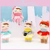 Adorable Metoo Plush Girl Doll Soft Short Plush Stuffed Toy With Pp Cotton Filling Cute Bag Pendant For Kids And Collectors