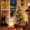 PVC Inflatable Christmas Ball With Light Santa Claus Snowman Christmas Tree Giant Big Large Christmas Balls Ornament Xmas Decora
