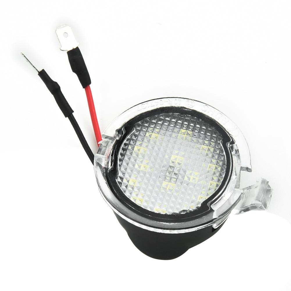 2pcs Side Mirror Lights Super Bright 18-LED Puddle For Ford F-150 6000K