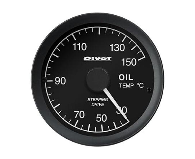 

PIVOT LSO Oil Temperature Sensor Link Gauge with OBD Connection (White Illumination) чёрный