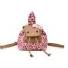 Cartoon Cute Cat Boys And Girls Backpack Fashion Leopard Print Boys And Girls Small Schoolbag Children'S Backpack
