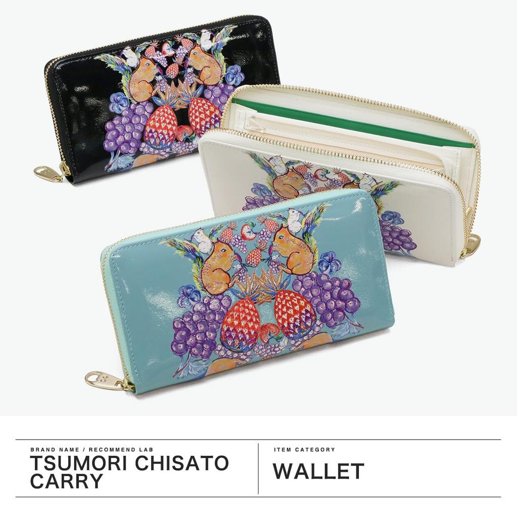 Tsumori Chisato TC Animal Round Zipper Long Wallet