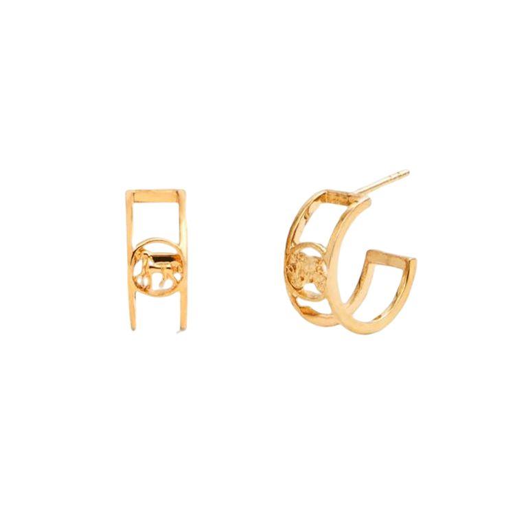 

Coach Hollowed Decoration Copper Earrings Women earrings Gold 5969-GLD Basic Packaging-Box Not Included,F,Gold