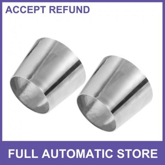 

2 Pcs Car Mandrel Exhaust Bend Elbow Pipe 304 Stainless Steel 3 OD to 4 OD