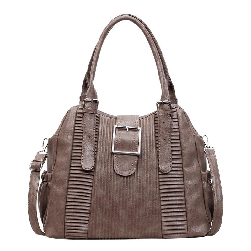 Large-capacity Portable Shopping Bag Tote Bag Retro Mom Bag Shoulder Bag