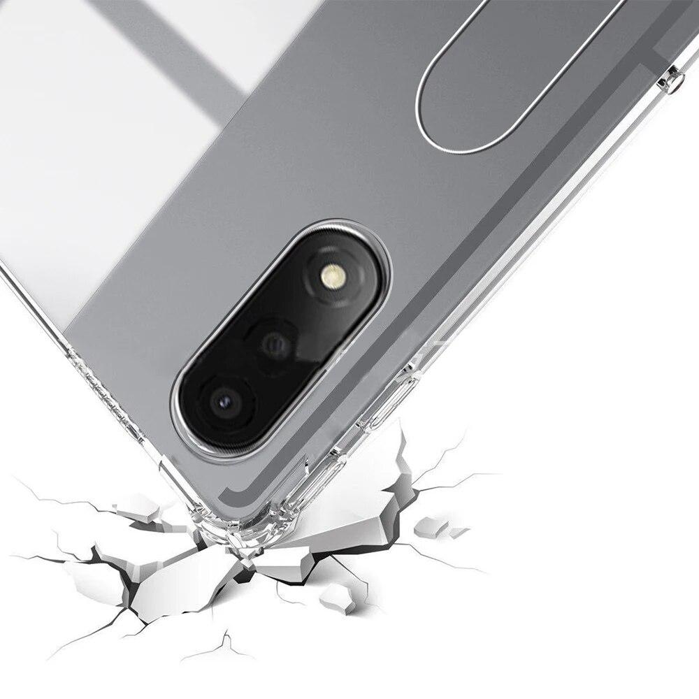 Soft Airbag Transparent Case For LENOVO Tablet Tab P12 Pro TB-Q706F Q706N 12.6 Inch TPU Silicone Jelly Protective Cover