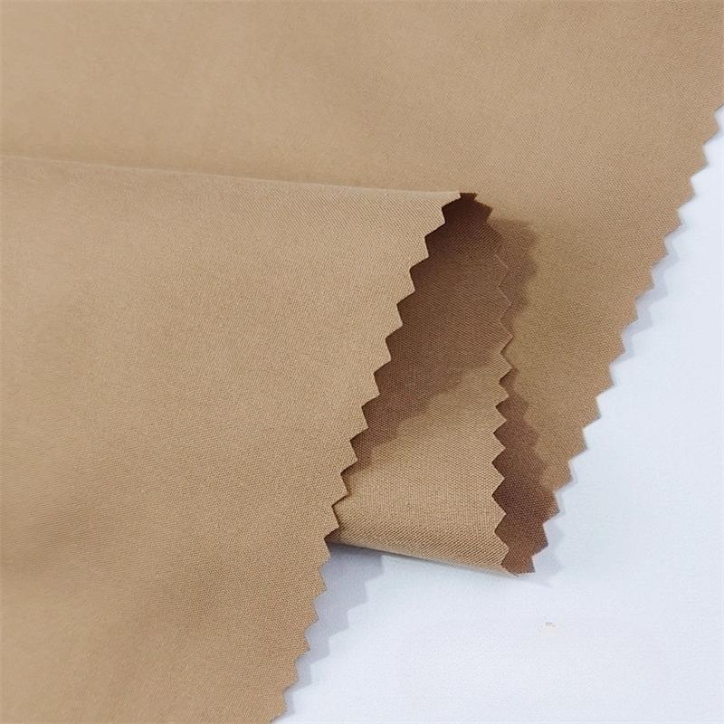 Solid-color Polyester Matte Plain Weave Fabric DIY Windbreaker Jacket Style Overcomes Cotton-padded Dress Shirt Jacket Fabric