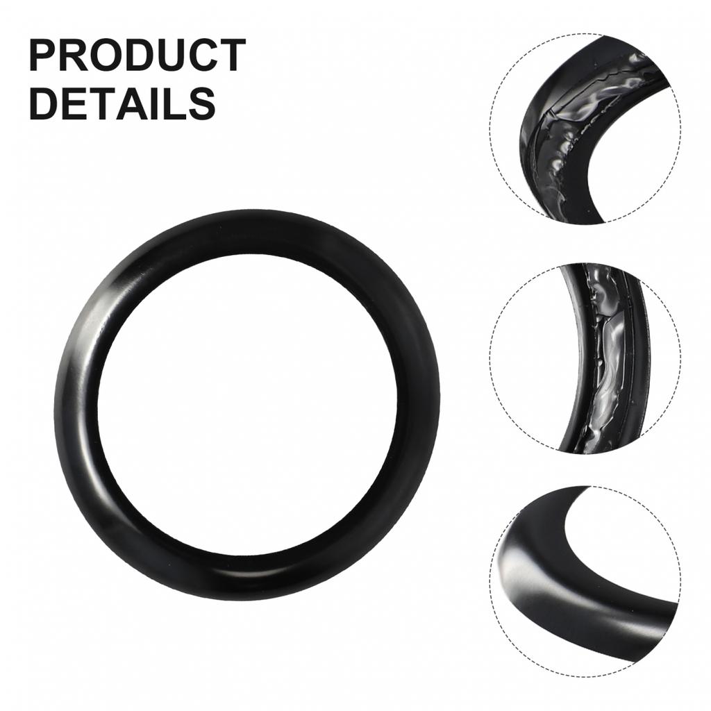 Badge Ring Cover ABS Plastic Car Accessories Replacement