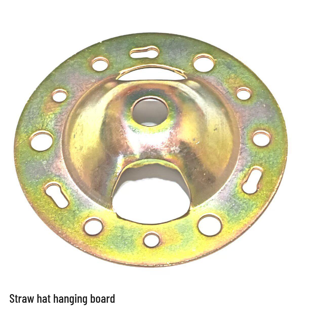 Pendant Light Ceiling Mounting Plate with Hook for Lanterns and Fixtures Conical Hook Plate 90MM*Height 15*Thick 1.0