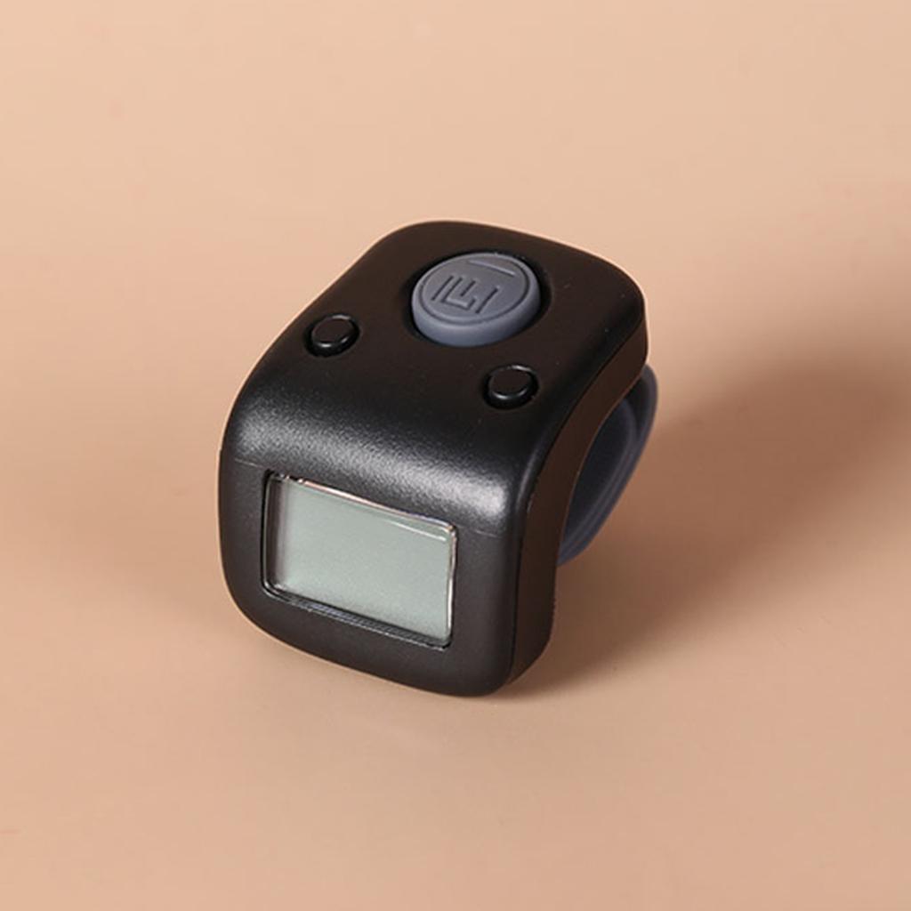 Electronic Finger Counter, Resettable 6Digit LCD Electronic Digital Display Finger Hand Tally Counter Counting