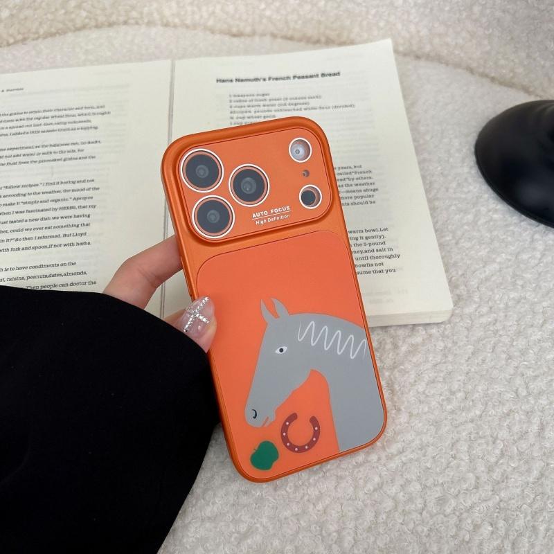 Cute Oil Painting Cat Orange Love Heart Magnetic Wireless Charging Shock Proof Phone Cover Case for iPhone 17 16 15 14 Pro Max