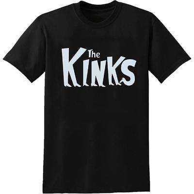 T-Shirt The Kinks Γραφικό Ανδρικό Μπλουζάκι Top Γραφικό Unisex Βασικό Κοντομάνικο Βαμβακερό Casual T-Shirt Μαύρο