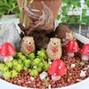 Miniature Statue Flower Pot Decoration, Cute Flower Pot Accessories Resin Statue, Suitable For Terrace, Courtyard, Decoration