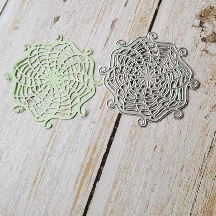 Fustelle Ragnatela Stencil per Goffratura Halloween Modello Coltello Stampo Fai da Te