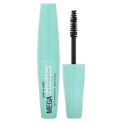 Mega Protein Wasserdichte Mascara, C154A Berry Black, 6 ml(0.21 fl oz)
