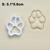 Cartoon Cat Paw Shape Cookie Cutters Mould Cake Biscuit 3D Mold Pressing Fondant Pastry Baking Tools Kitchen Accessories