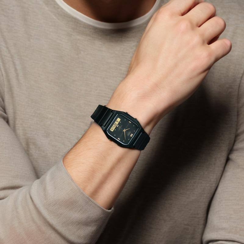 CASIO Men YOUTH Black Watch AW-48HE-1AVDF AW-48HE-1AVDF