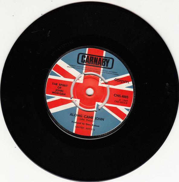 

7-дюймовая пластинка SPIRIT OF JOHN MORGAN - Ride On CNS4005 Carnaby 1969 UK Рок Б/У