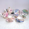 Wedgwood Butterfly Bloom Blue Pink Cup & Saucer Set