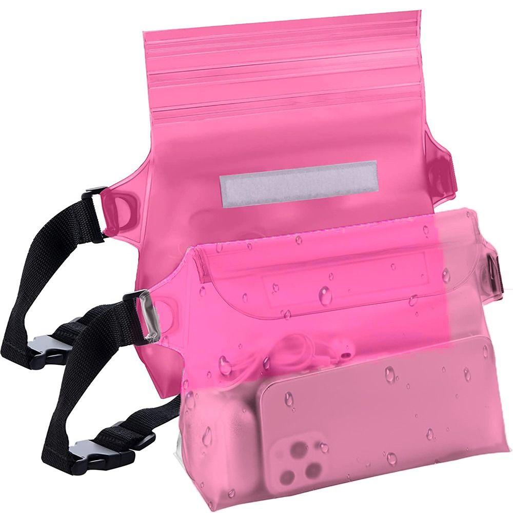 Swimming Floating for Vacation Waterproof Phone Pouch with Waist Strap Waterproof Fanny Pack Bag