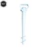 Outdoor Umbrella Base Adjustable Plastic Sun Beach Patio Umbrella Sand Stretch Stand Holder Anchor Stand Spike Auger Keep Tools