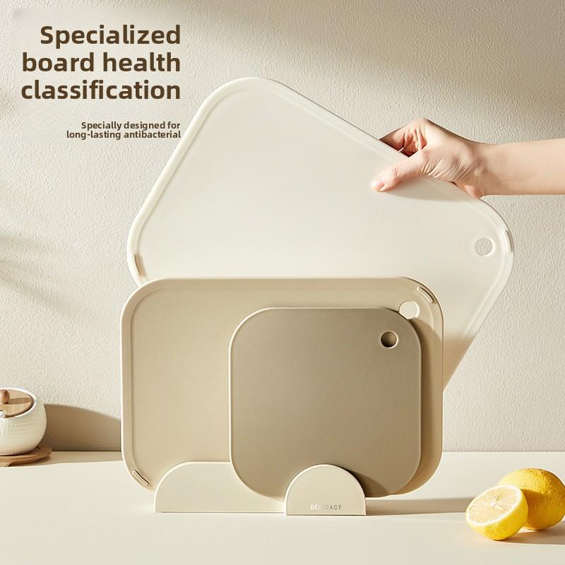 Household Baby Food Supplements Can Be Used on Both Sides To Prevent Odor and Mildew and Bacteria Kitchen Chopping Board