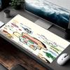 Crayon Shin Print Mouse Pad, for Keyboard Pad Laptop PC Mat for Office Home Use, Desk Decor, Perfect Birthday Gift for Gamers