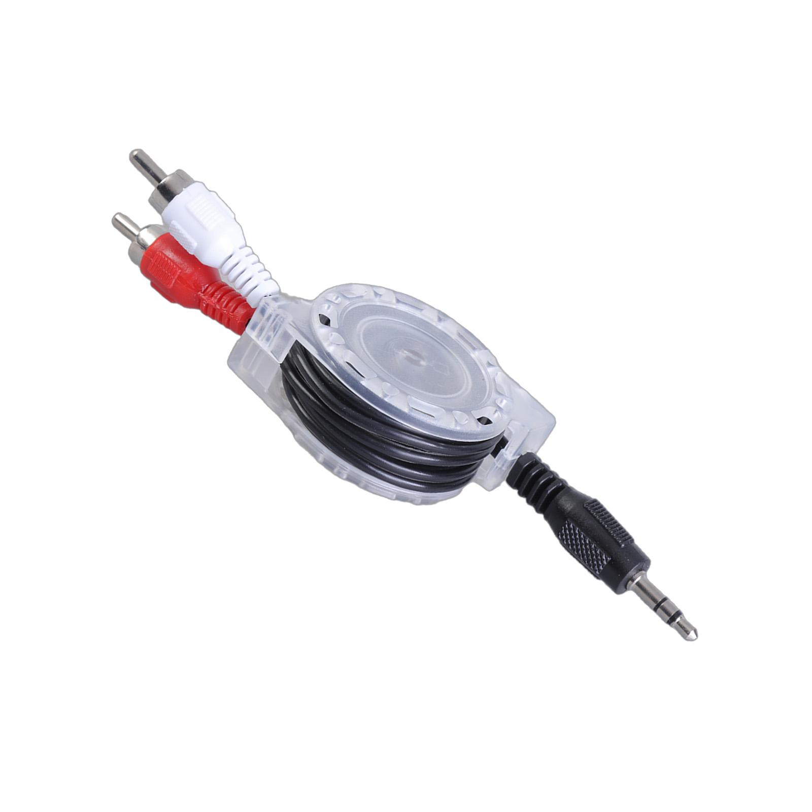 

3,5 мм штекер на 2RCA штекер стерео Y-разветвитель телескопический кабель 3,5 мм штекер на 2RCA штекер звуковой адаптер для ноутбука телефона