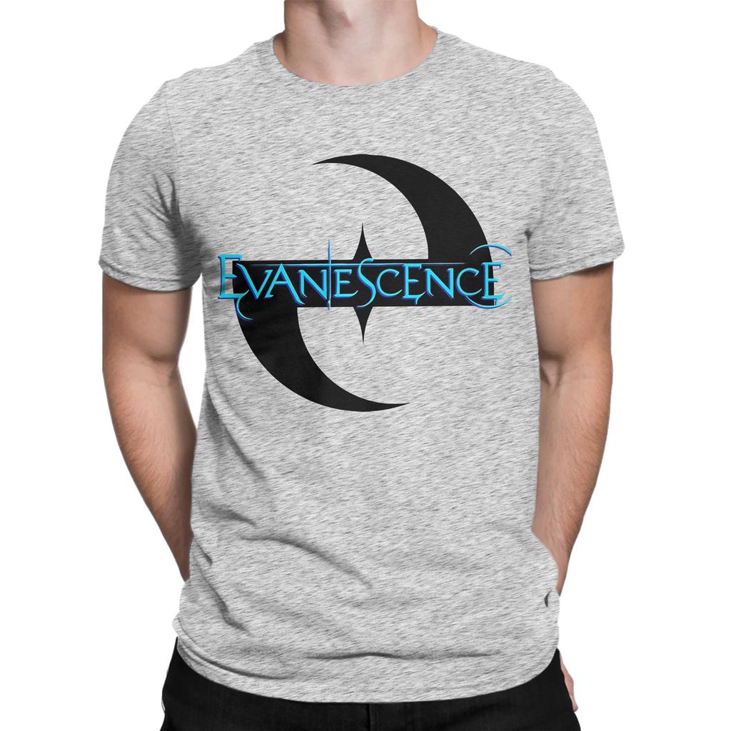 Evanescence Logo Classic Novelty 100 Cotton Tshirt Amy Lee Evanescence Tees Tops For Unisex