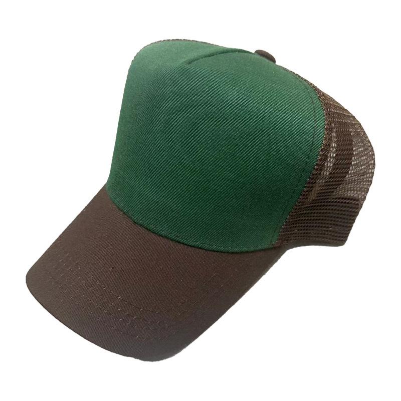 Colorful mesh hat available. Multiple colors available. Trucker visor baseball cap wide brim dome