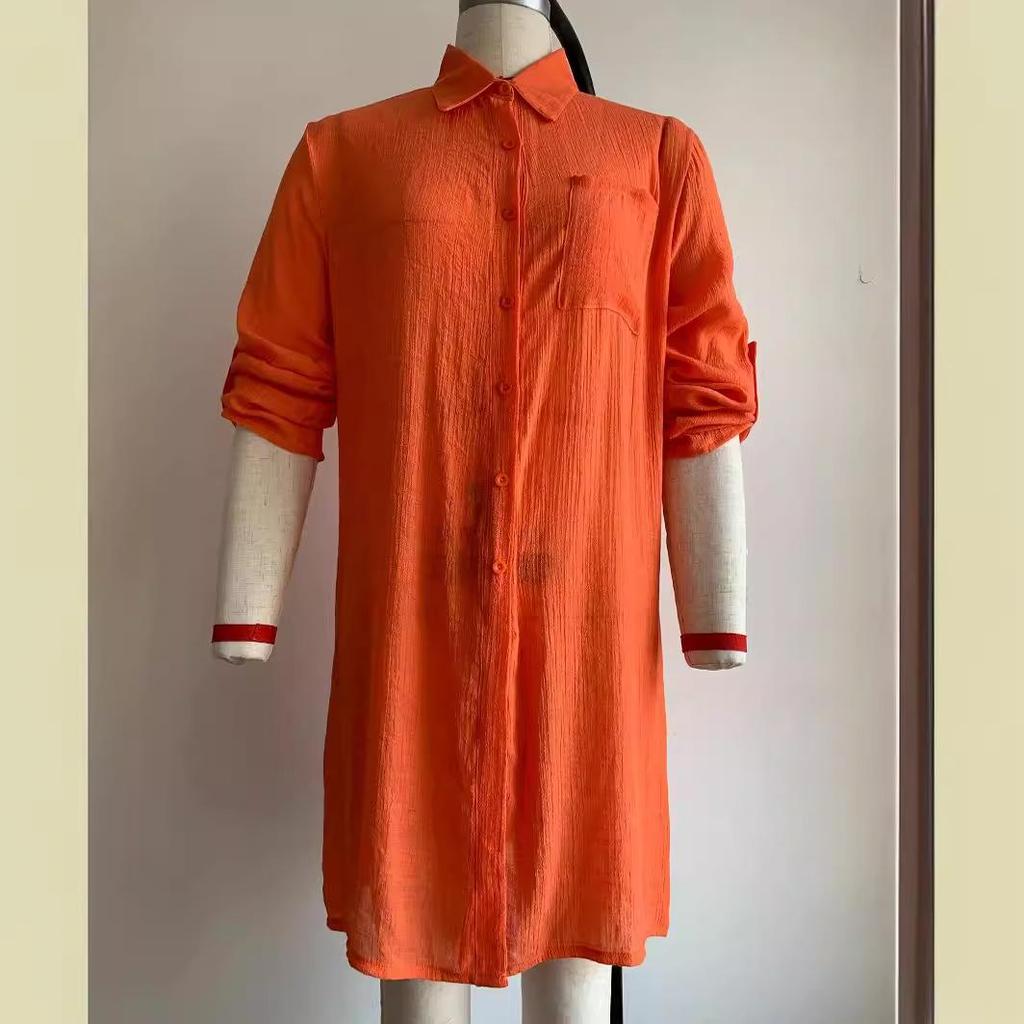 European & American Women's Summer Bikini Cover-up: Knitted Beach Cardigan