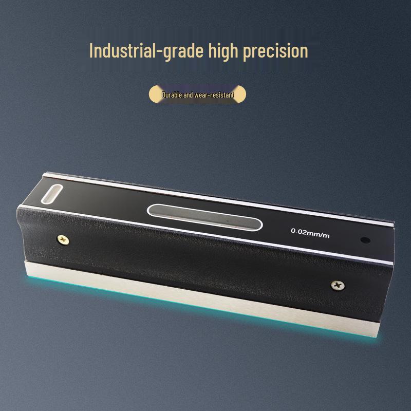 High Precision Machinist Spirit Level Bar - 0.02mm/m Accuracy