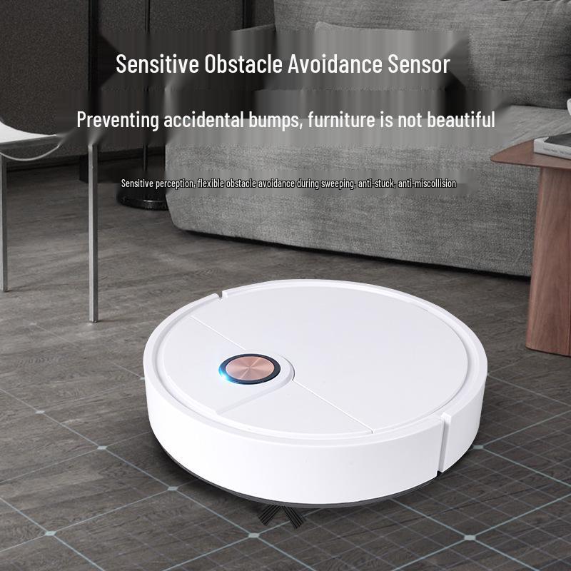 3-in-1 Smart Roboterstaubsauger: Kehrt, Saugt, Wischt & USB-geladen