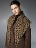 Winter Scarf Women Lady Layers Poncho Elegant Vintage Leopard Print Wrap Shawl Casual Scarve Capa Para Mujer Pashmina Cloak New