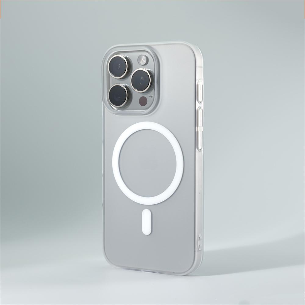1.0 MM Ultra Thin Matte Hard PC Translucent Case For iPhone 17 Air 16 15 14 13 12 Pro Max Magsafe Magnetic Wireless Charge Cover